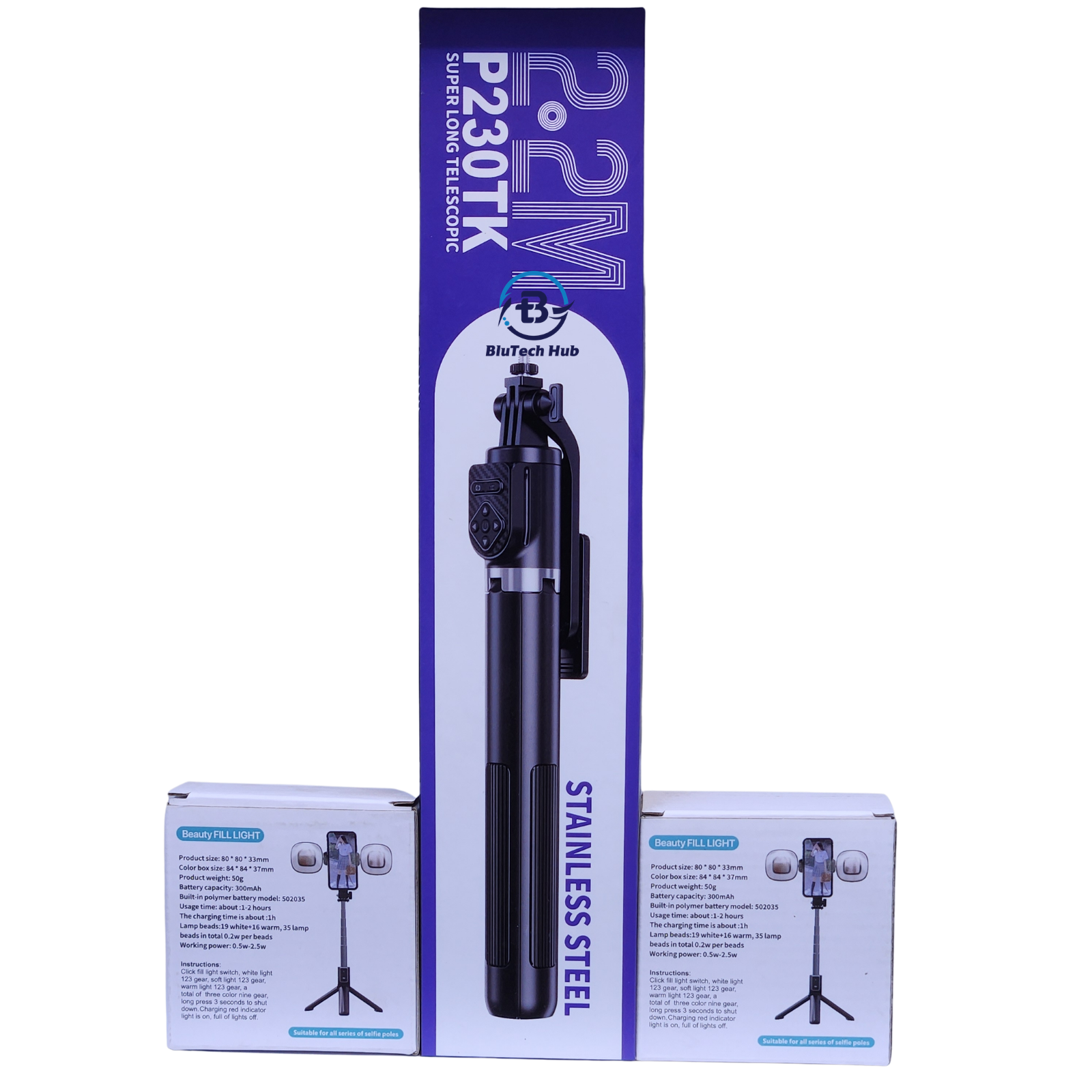 P230TK Selfie Tripod Stand 2.2M