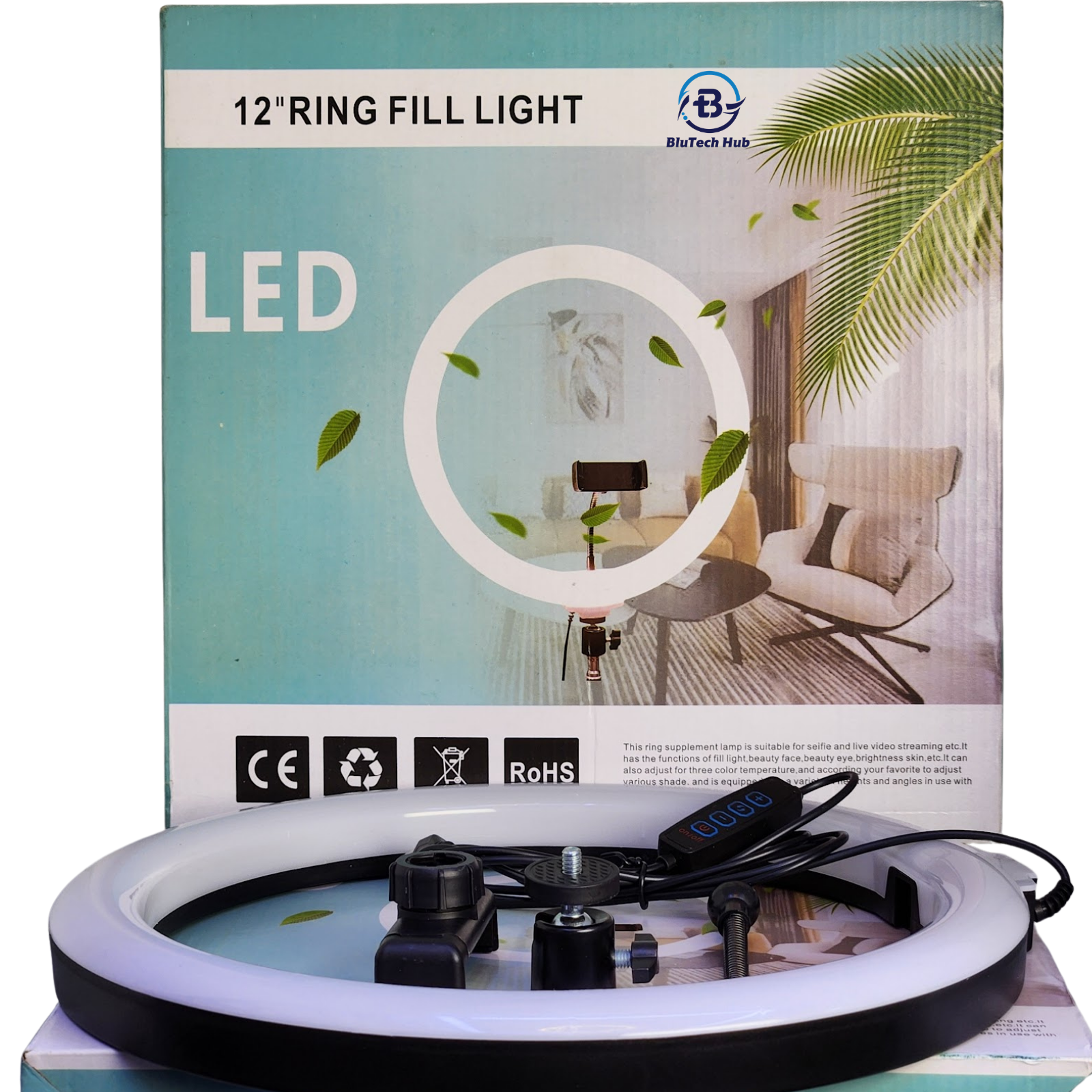 12 Inch Ringlight with Tripod