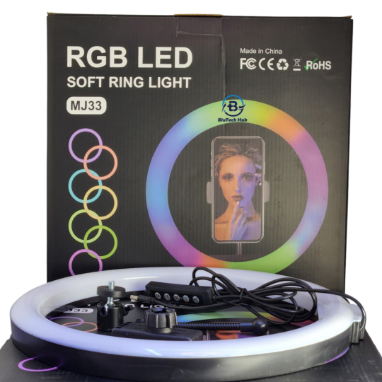 13 Inch MJ33 RGB Ringlight with Tripod