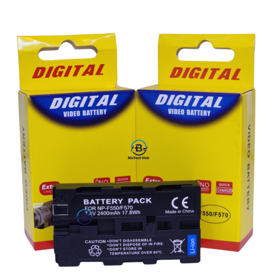 Digital Video Camera Battery with Charger