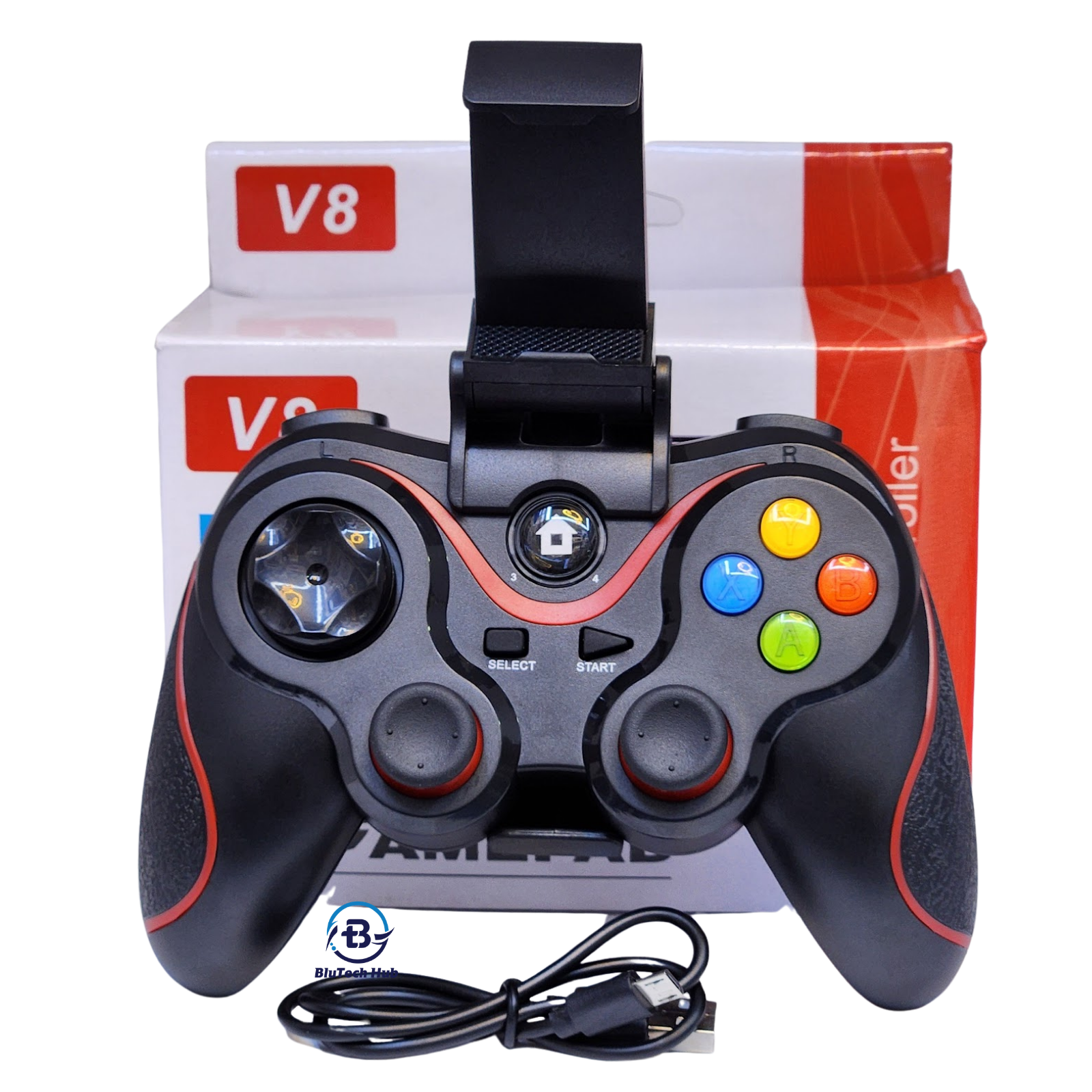 V8 Gamepad — iOS Android PS3 PS4 PC TV